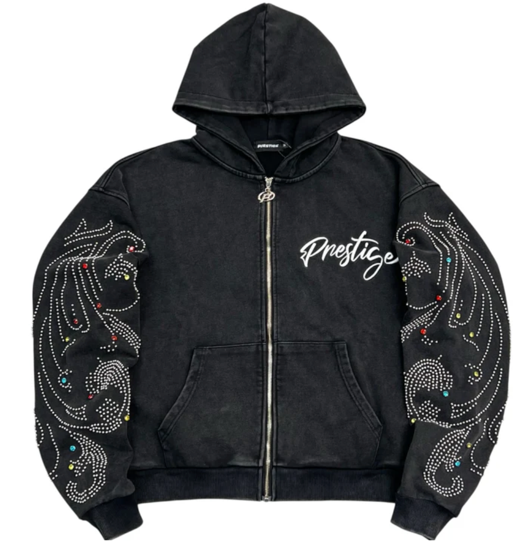 Prestige Collection Monarch Rhinestone Hoodie