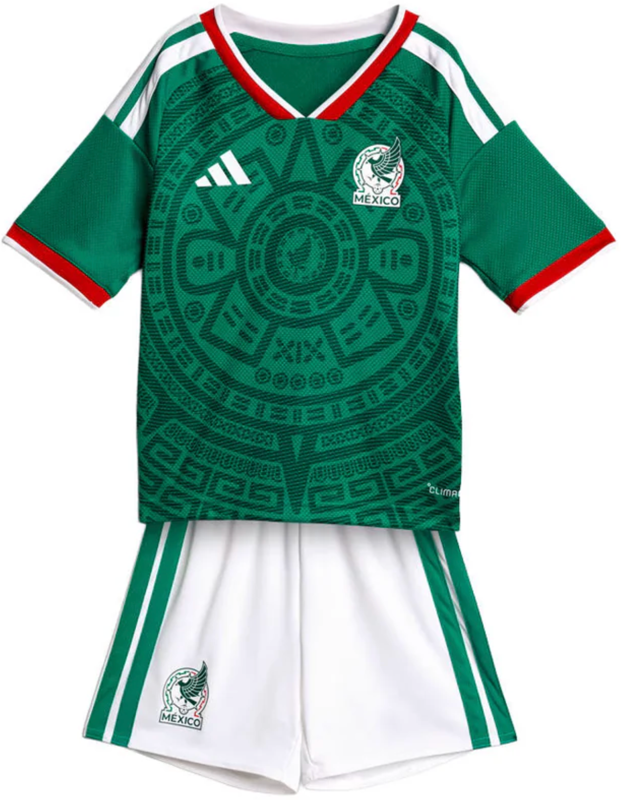 Mexico Home 2026 World Cup Kid Jeresy Set