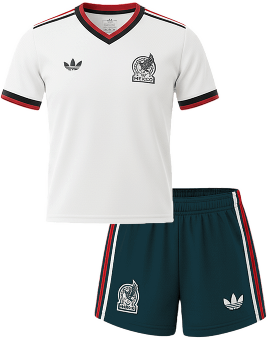 Mexico Away 2026 World Cup Kid Jeresy Set