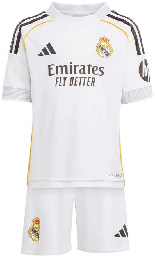Real Madrid Home 2025/26 Mbappe Kids Set