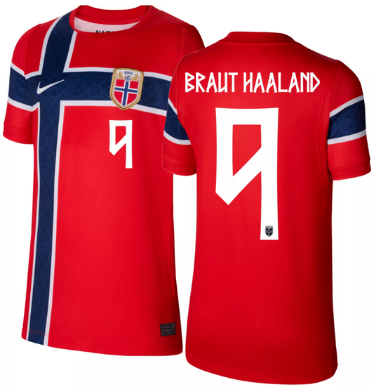 Norway Erling Haaland #9 2026 World Cup Home