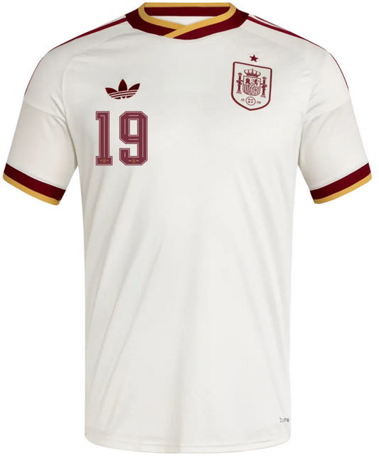 Spain Away Lamine Yamal 2026 World Cup Jersey