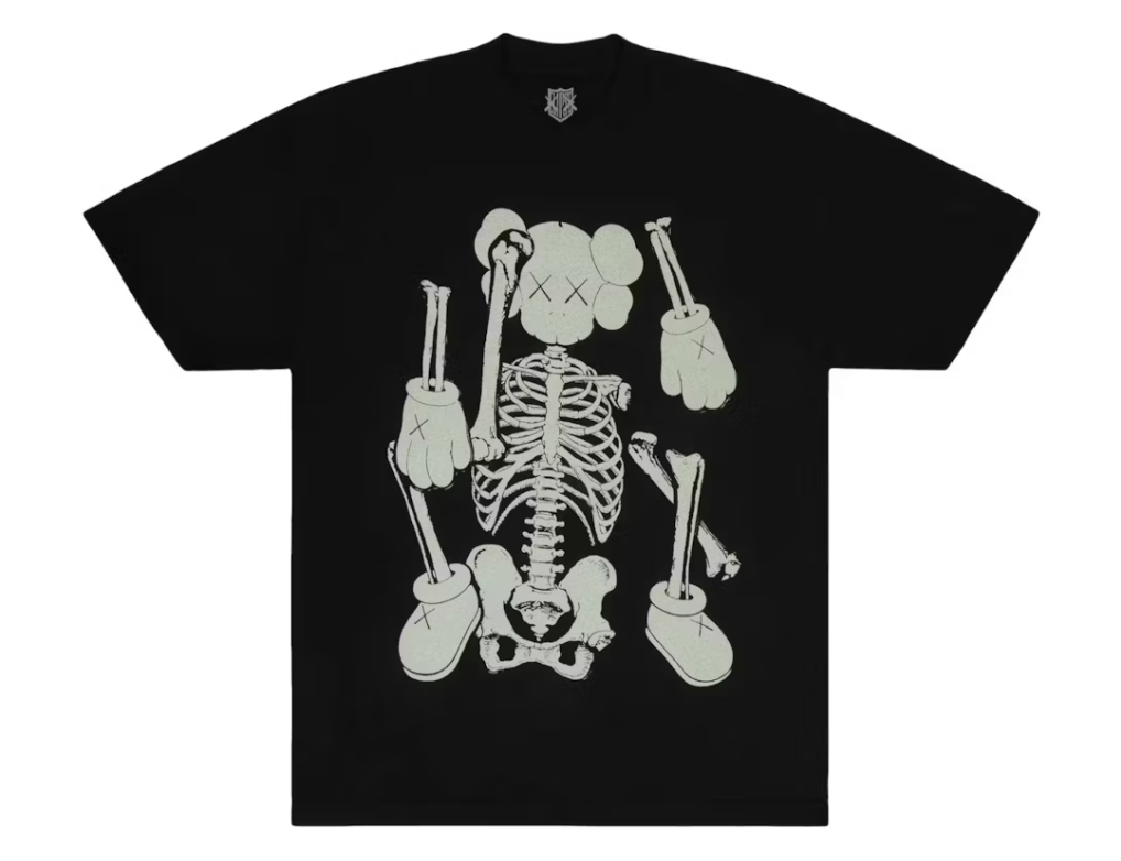 Kaws x Clipse Tee Black/White