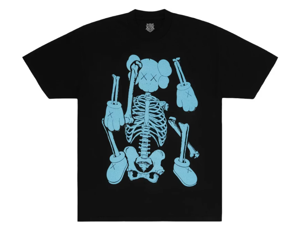 Kaws x Clipse Tee Black/Blue
