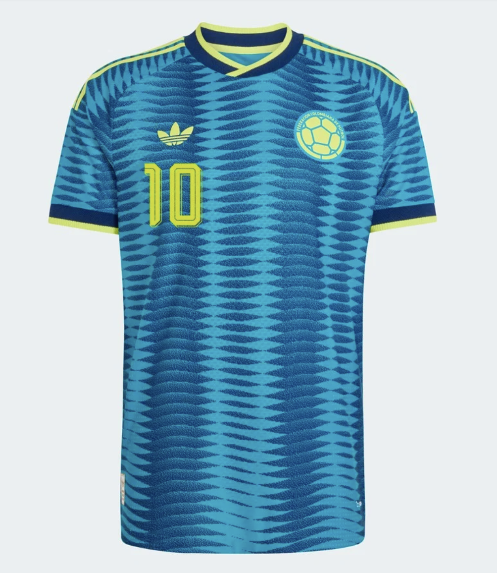 Colombia Away James 2026 World Cup