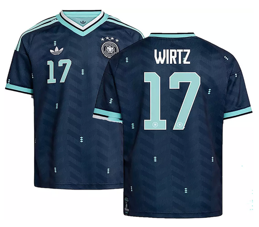 Germany Away Florian Wirtz 2026 World Cup Jersey