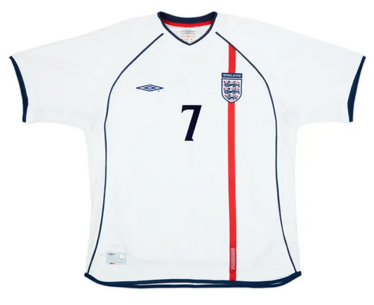 England Home Beckham 02 World Cup