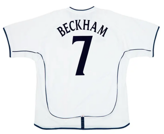 England Home Beckham 02 World Cup