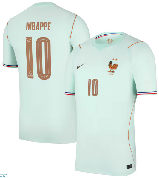 France Away Mbappe 2026 World Cup