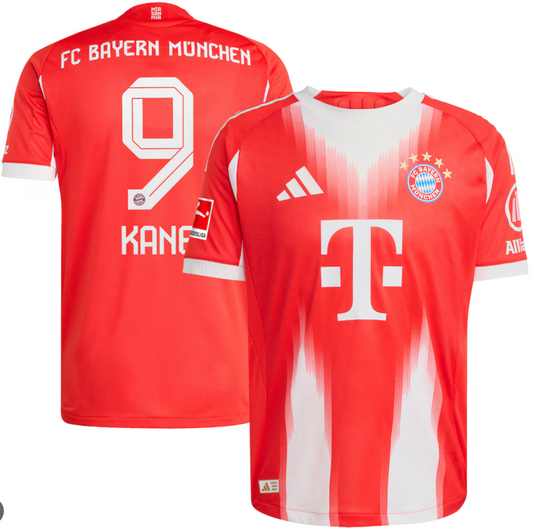 Bayern Munich Kane 2025/26 Home Jersey