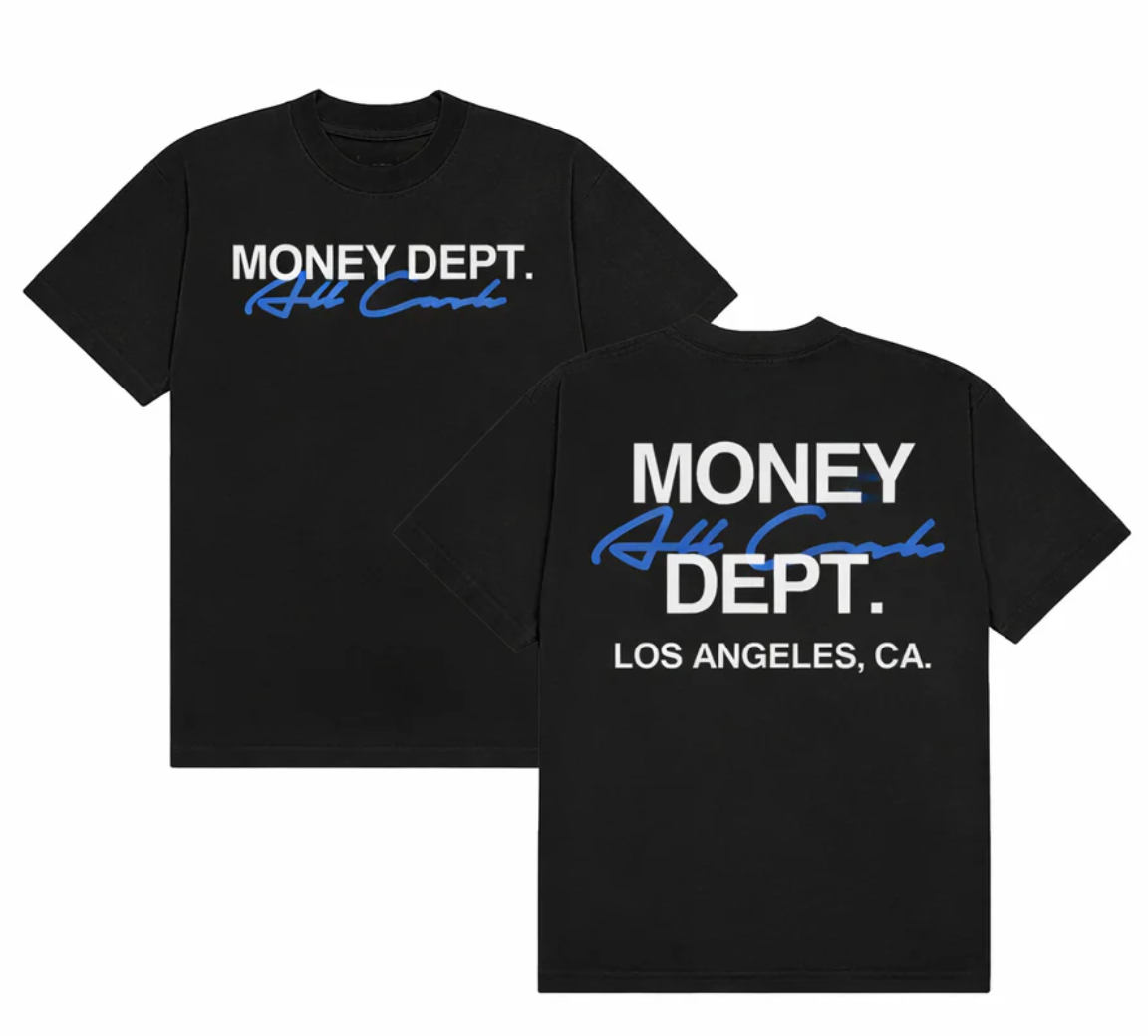 Money Dept. MD Vs. All Cash (Blue Signature) T-Shirt