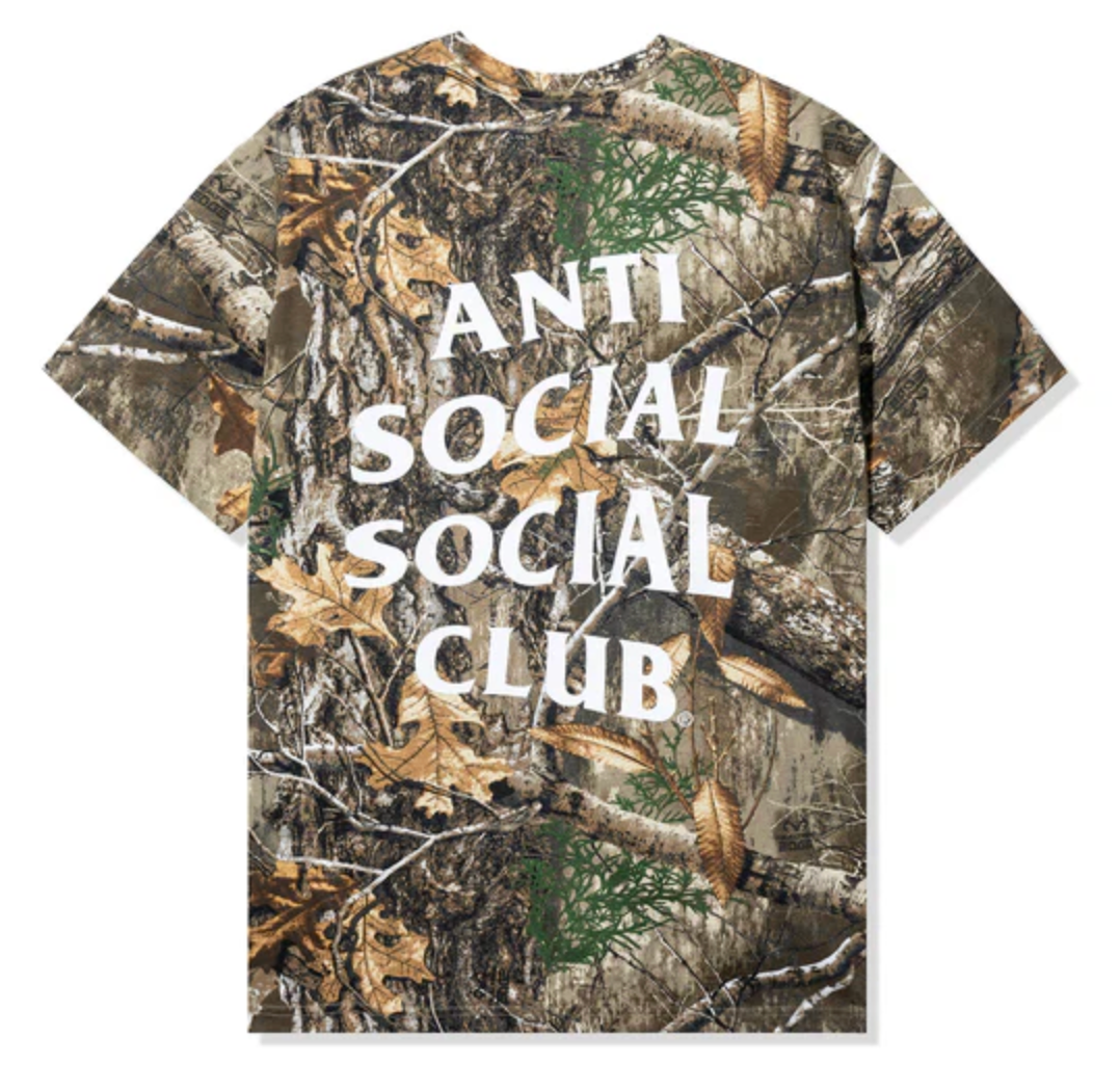 Anti Social Social Club Realtree Camo Tee