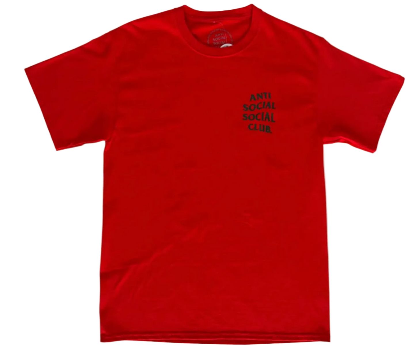 Anti Social Social Club Mind Games Fiery Red Tee