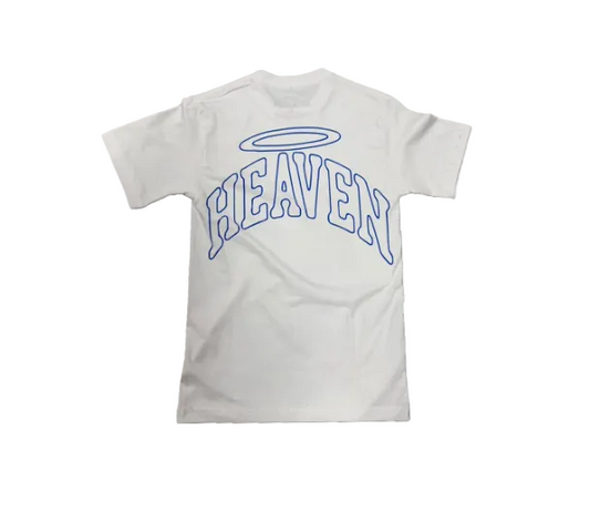 Heaven Virgen De Guadalupe/ Arc Logo (White/Blue)