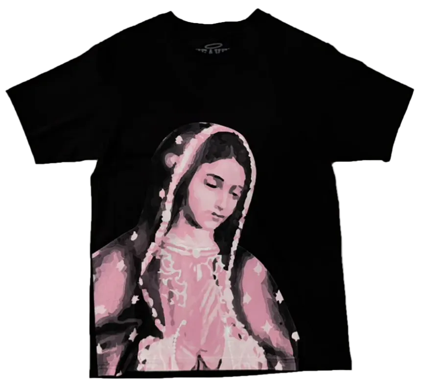 Heaven Virgen De Guadalupe/ Arc Logo (Black/Pink)