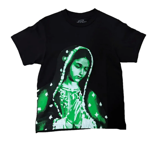 Heaven Virgen De Guadalupe/ Arc Logo (Black/Green)
