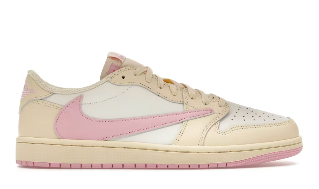 Jordan 1 Retro Low OG SP Travis Scott Shy Pink