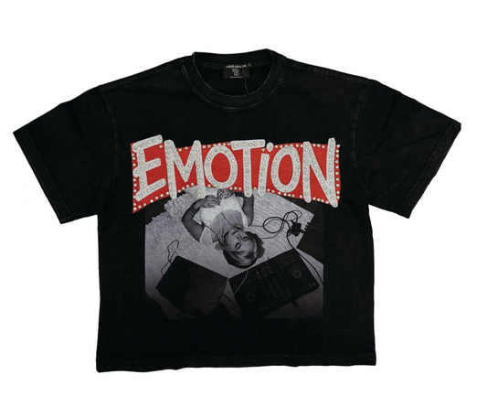 Mixed Emotions Black Tunes Tee