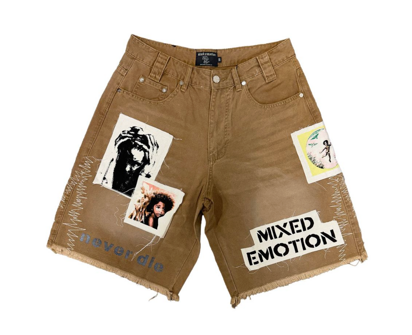Mixed Emotions Chaos Carpenter Shorts Tan