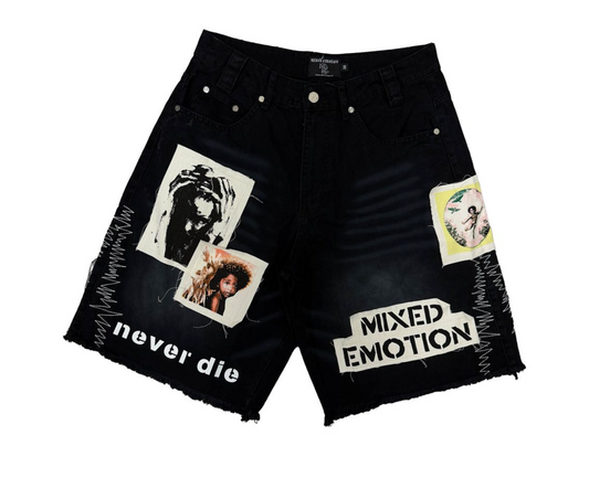 Mixed Emotions Chaos Carpenter Shorts Black