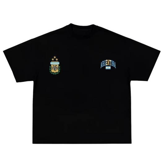 Heaven “Argentina ” Black T-shirt