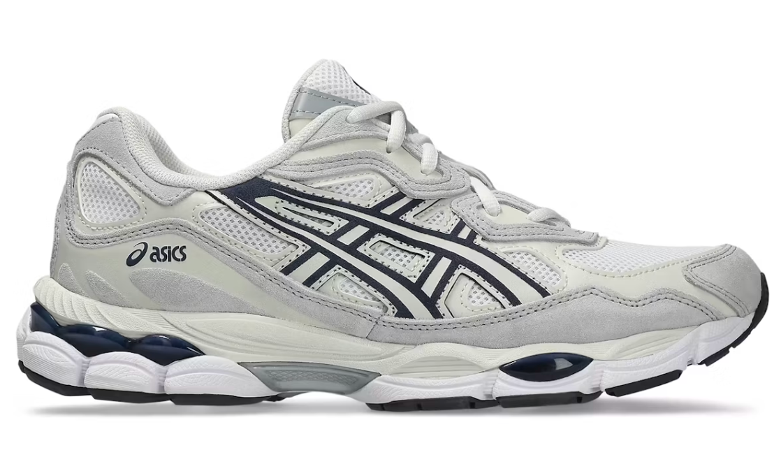 ASICS Gel-NYC White Midnight Navy Grey