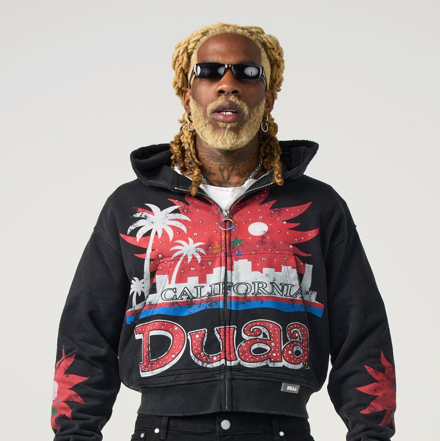 DUAA Dreams Black Zip up