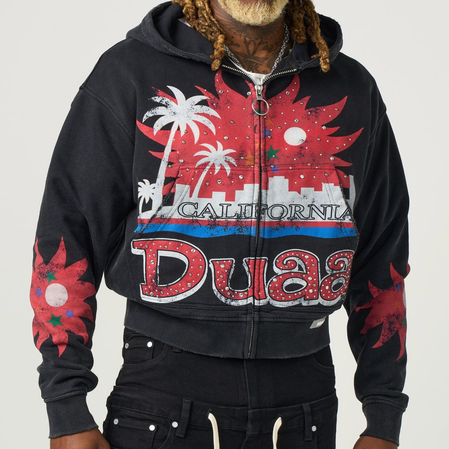 DUAA Dreams Black Zip up