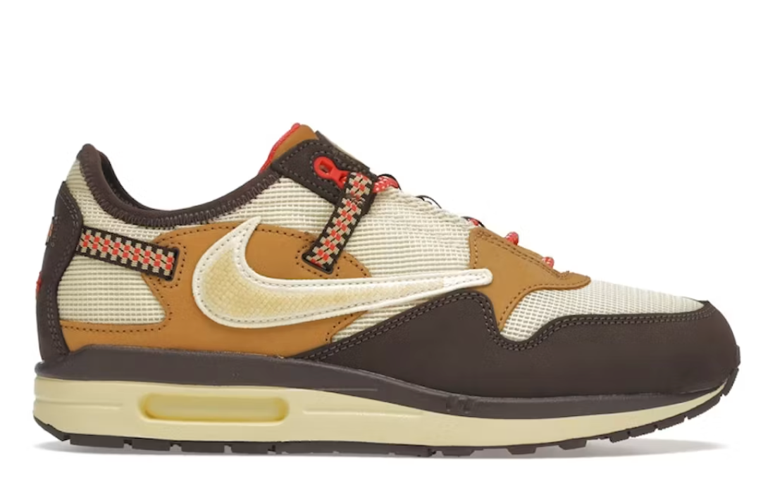 Nike Air Max 1 Travis Scott Cactus Jack Baroque Brown