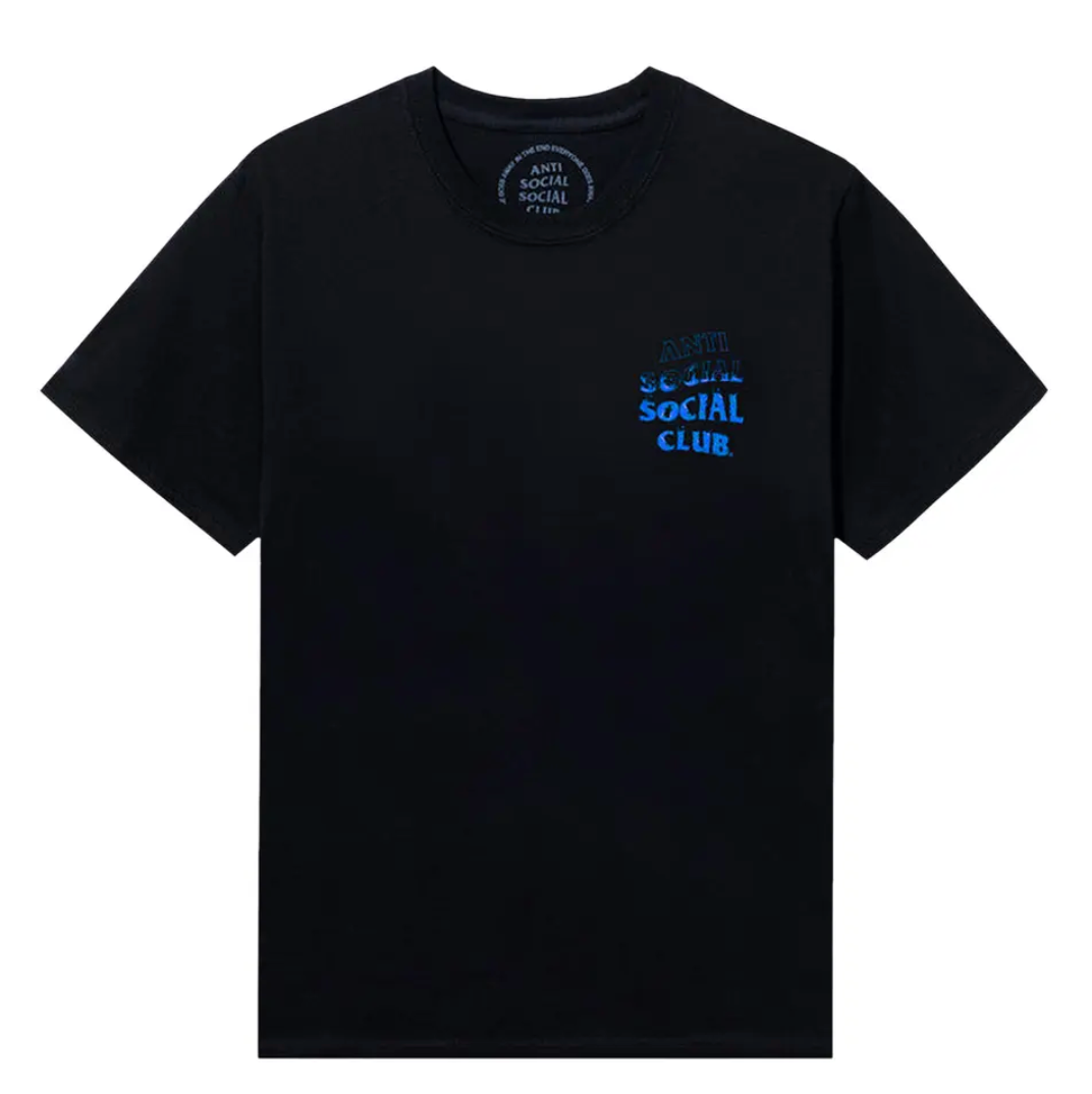 Anti Social Social Club A Fire Inside Tee Black/Blue