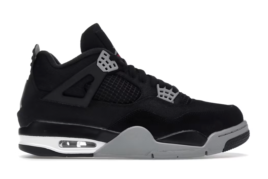 Jordan 4 Retro SE Black Canvas