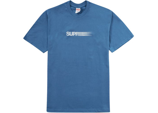 Supreme Motion Logo Tee (SS23) Faded Blue