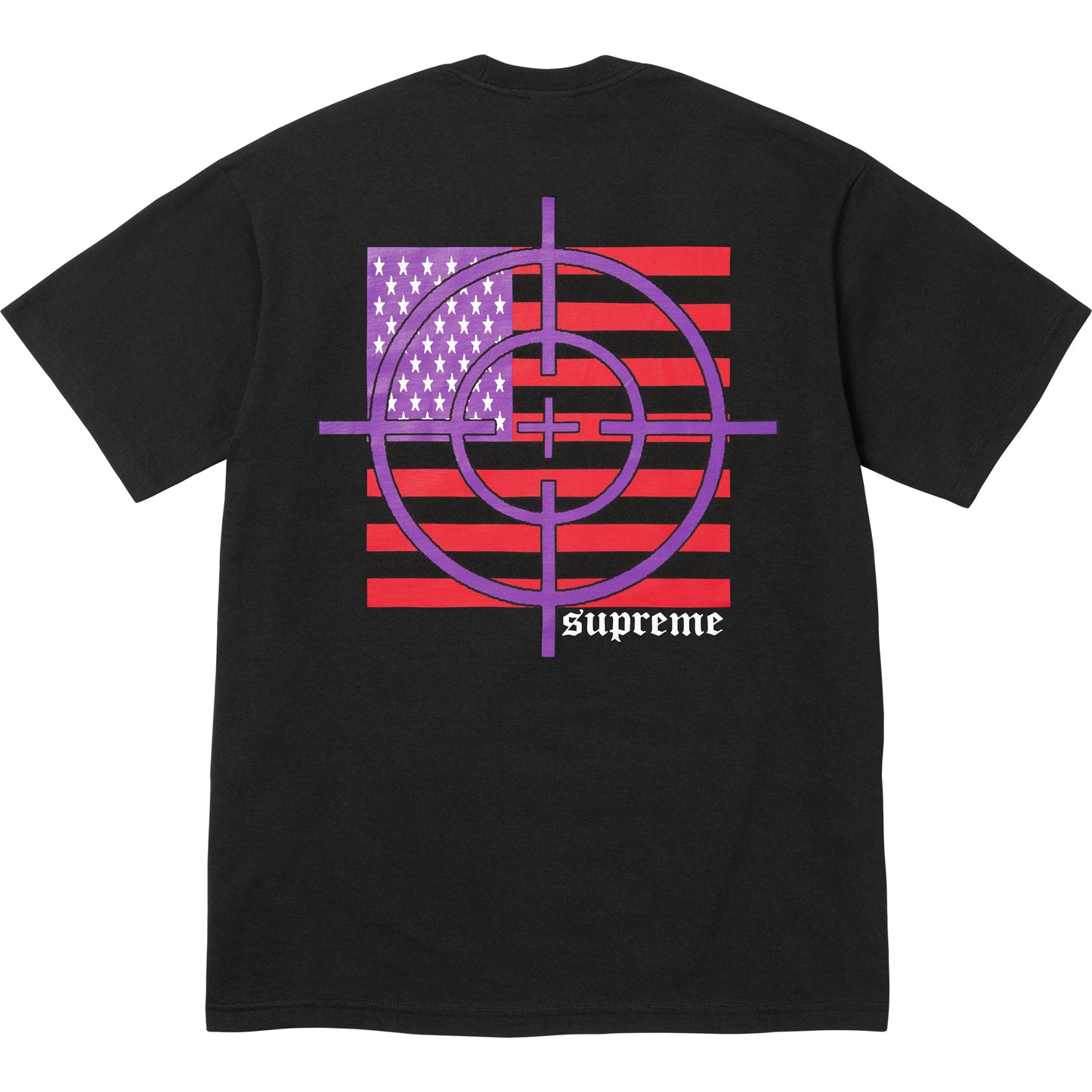 Supreme Target Tee Black