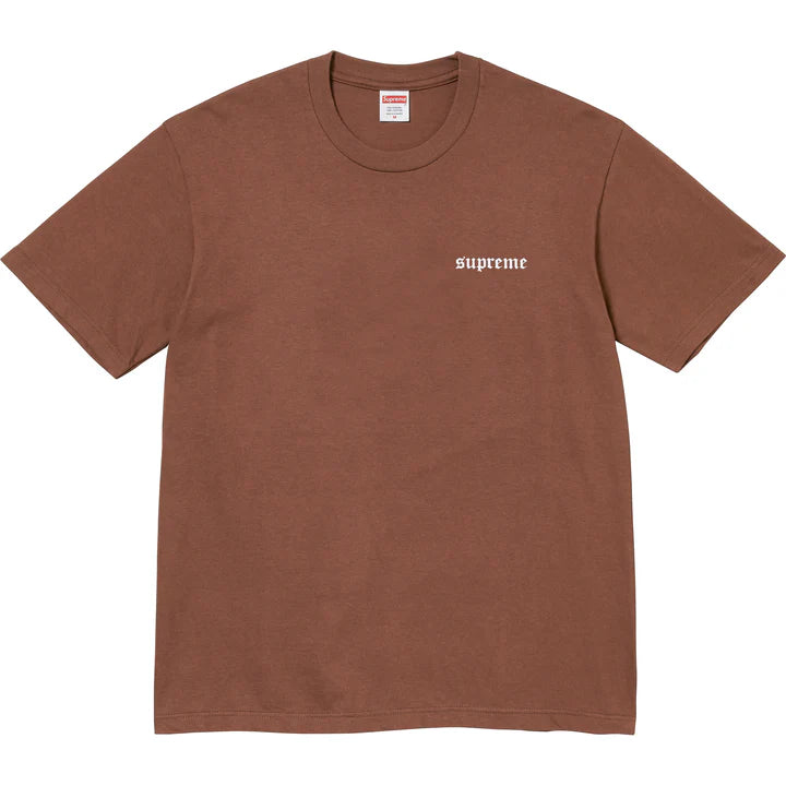 Supreme Target Tee Brown
