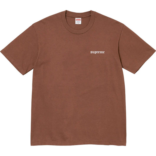 Supreme Target Tee Brown