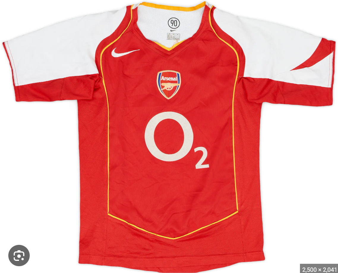 Arsenal 2004/05 Henry Home Jersey