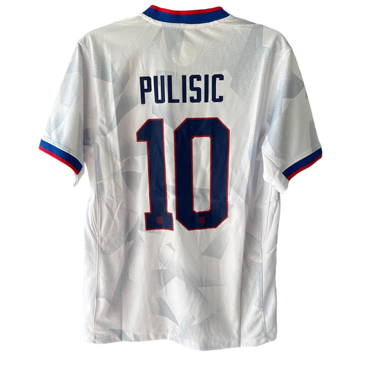 USA Pulisic 2025 White Jersey