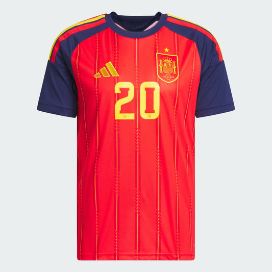 Spain Pedri 2026 World Cup Home Jersey