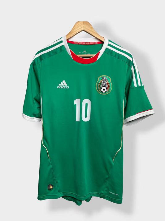 Mexico 2011 Dos Santos Jersey Green