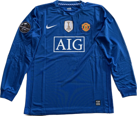 Manchester United Ronaldo 2008 Blue Jersey