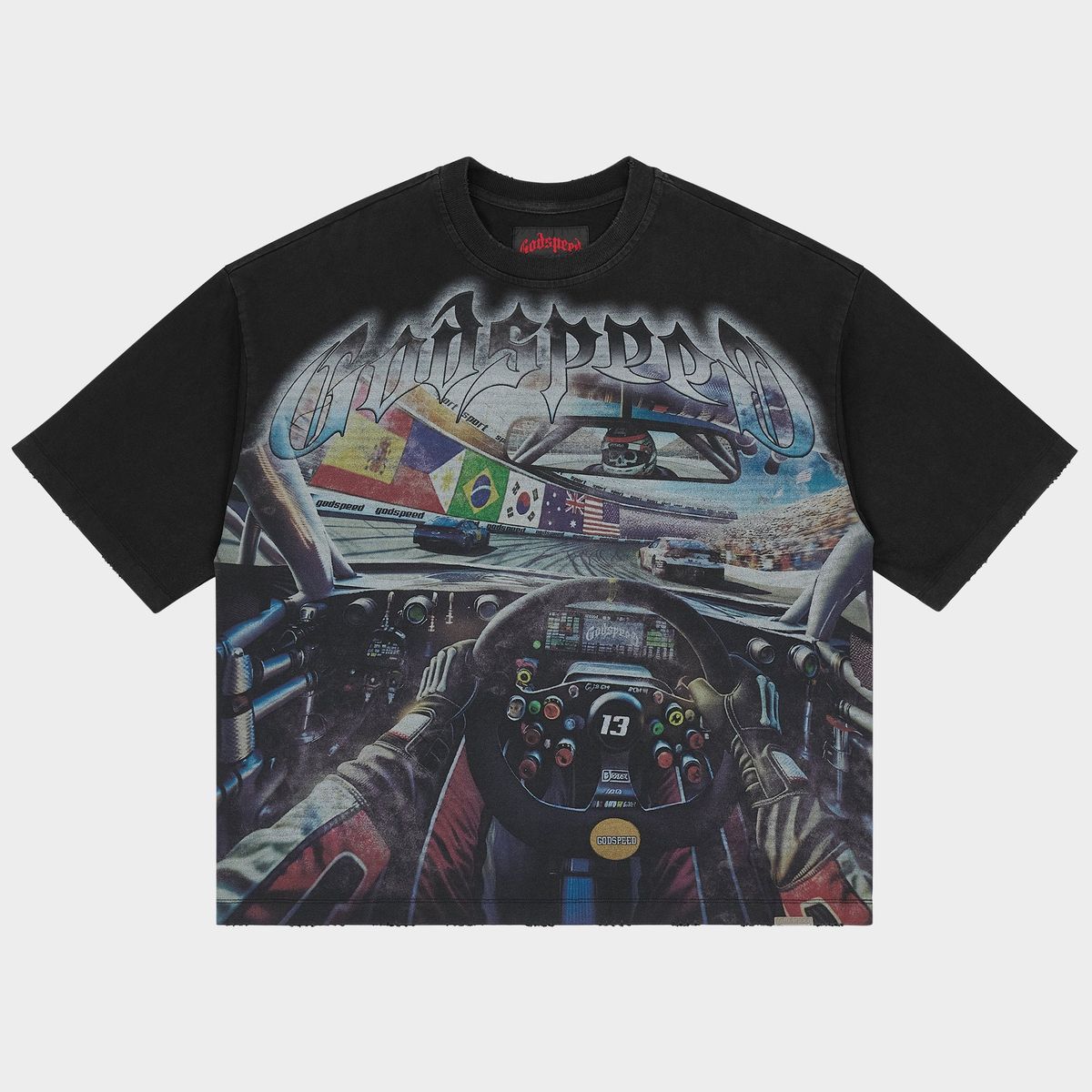 Godspeed Drivers Seat T-shirt Black