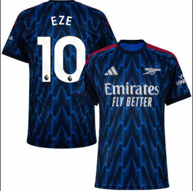 Arsenal 2025/26 Eze Away Jersey