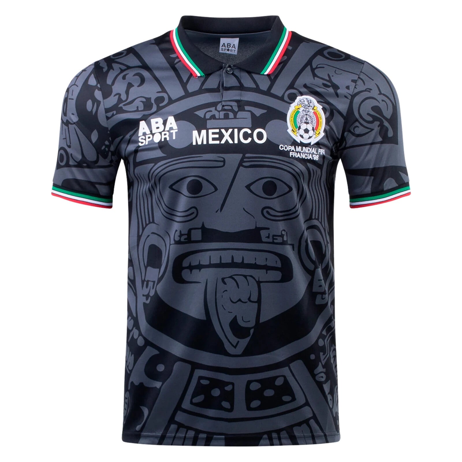 Mexico 1998 World Cup Black Jersey