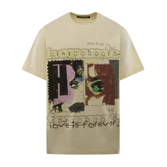 Homme Femme Eye See Cream Tee