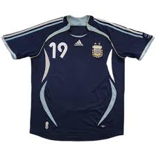 Argentina Messi 2006 Away Jersey