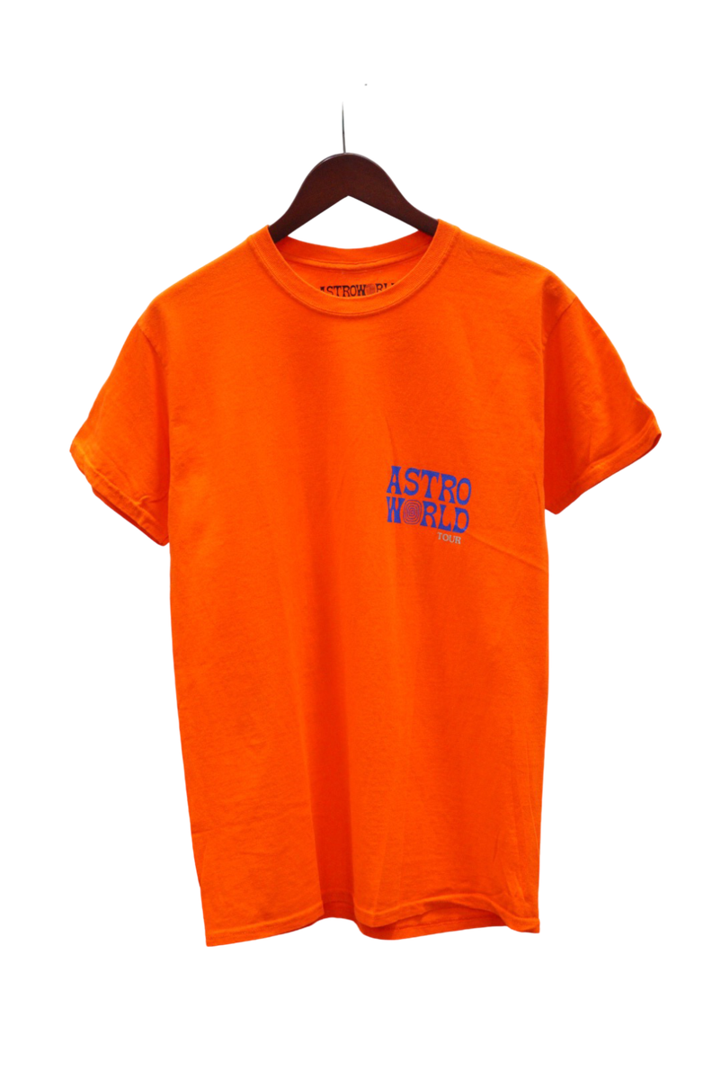 Travis Scott MSG Tour Tee Orange