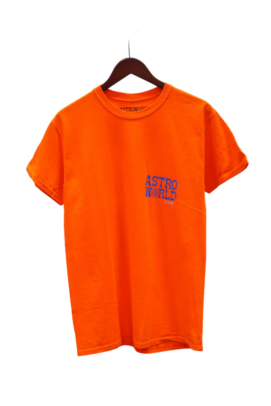 Travis Scott MSG Tour Tee Orange
