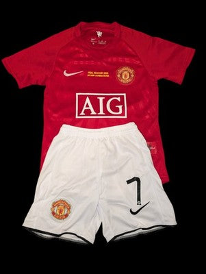 Manchester United Ronaldo 2008 Red Kids Set