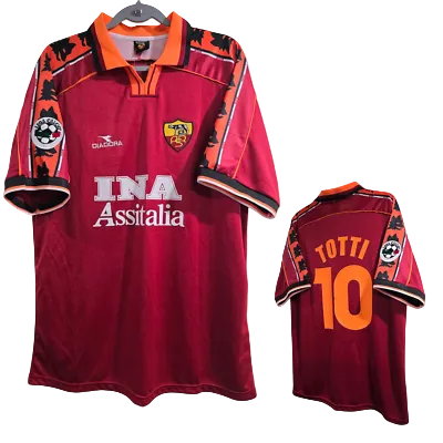 AS Roma Totti 1998/99 Home Jersey