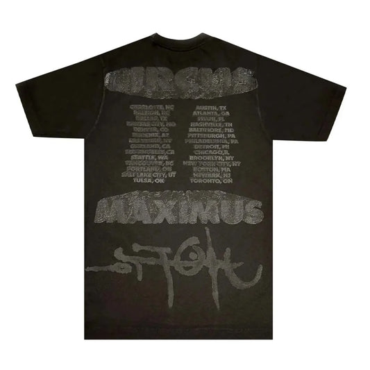 Travis Scott Hyena Utopia Black 2023 Tour II Tee